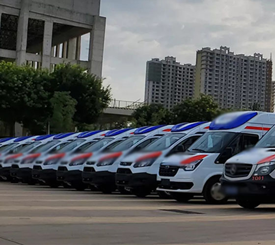 竹山县服务车队展示